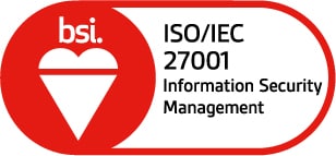 red bsi assurance mark iso 27001